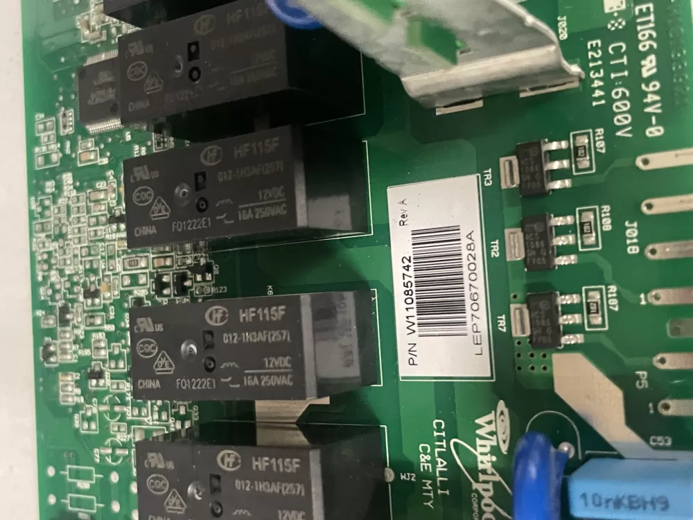 GE WB27X35345 Microwave Control Board AZ222269 | Wm2049