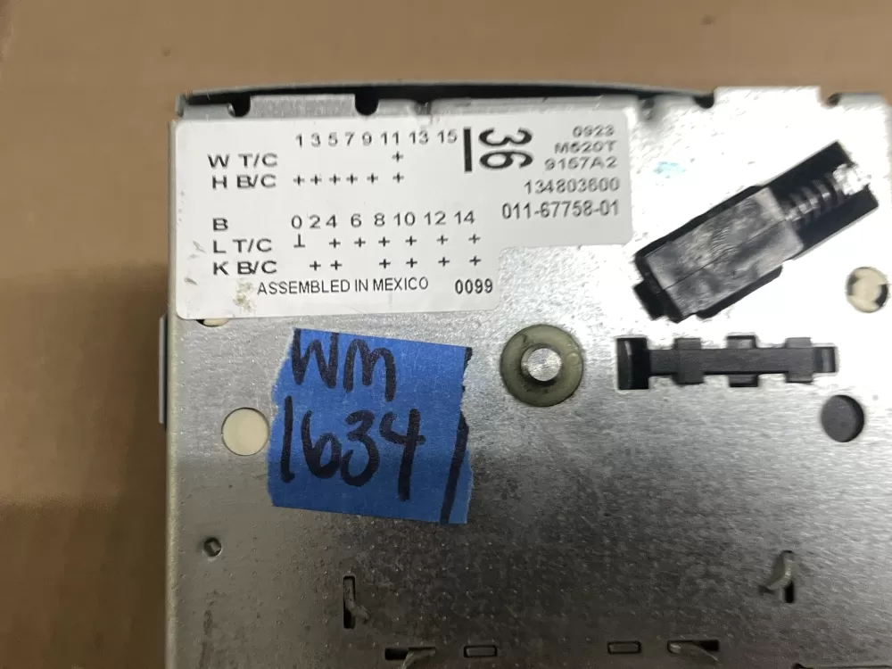 Frigidaire Crosley 134803600 AP3970173 Washer Timer Control AZ100581 | Wm1634