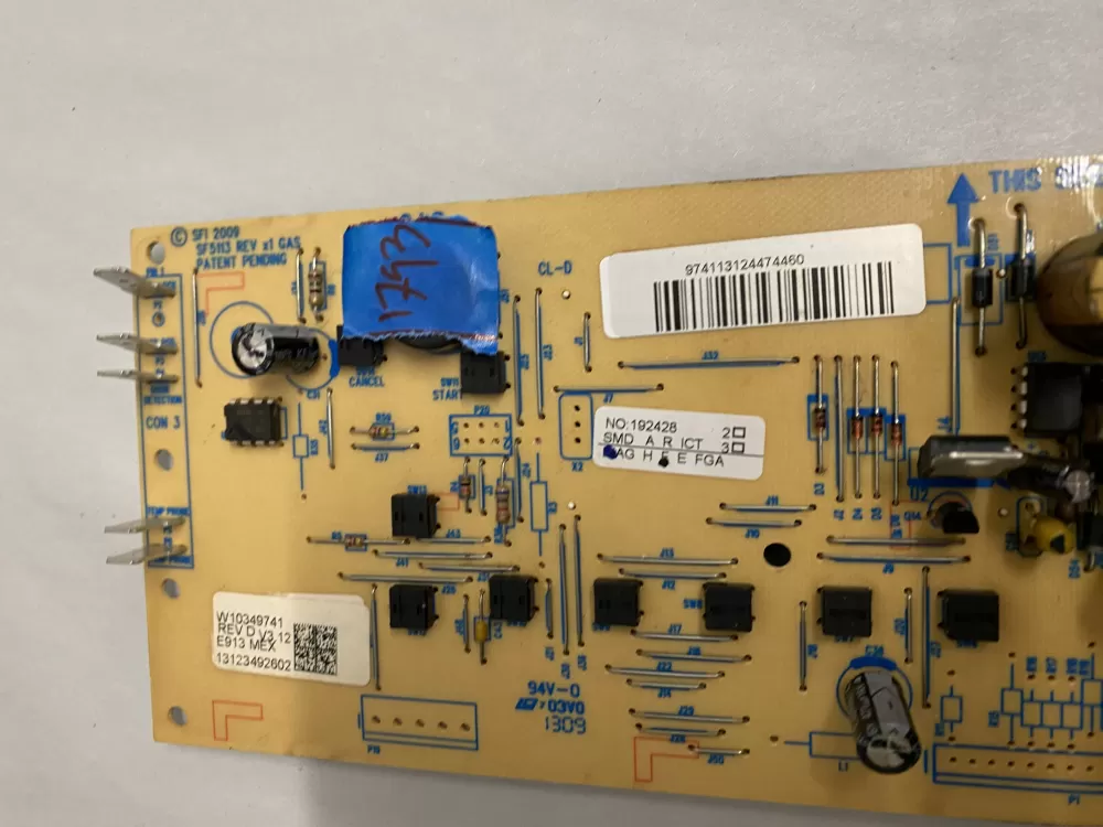 Whirlpool W10349741 W10424890 Range Oven Control Board AZ212081 | BK1793