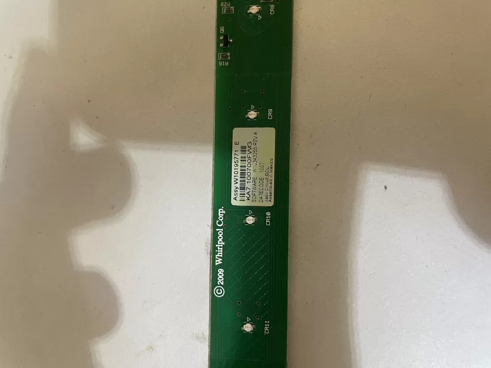 KitchenAid W10195771 Dishwasher Control Board AZ128325 | KMV3