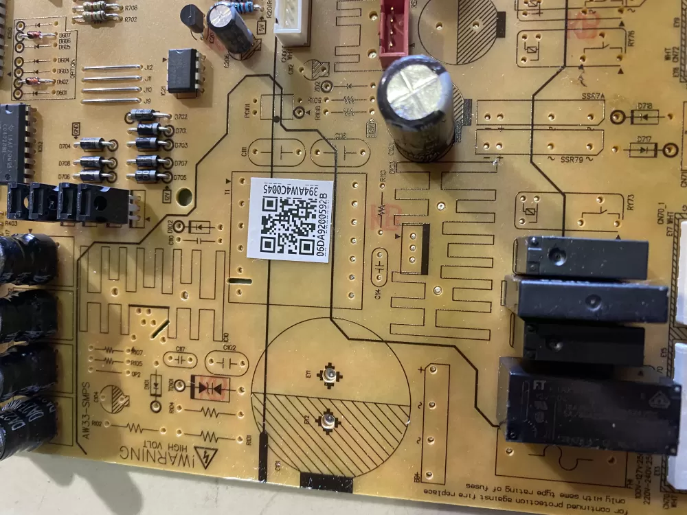 Samsung DA92-00592A DA92-00592B Refrigerator Control Board AZ37288 | BK184
