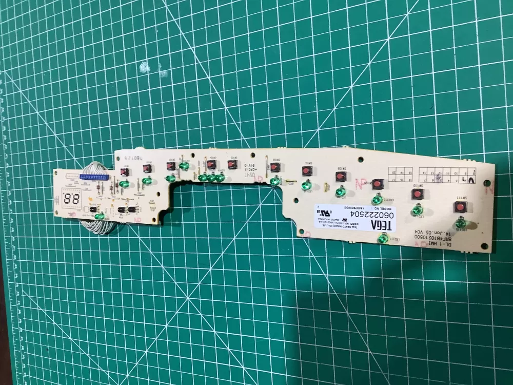 GE 165D7803P001 Dishwasher Control Board