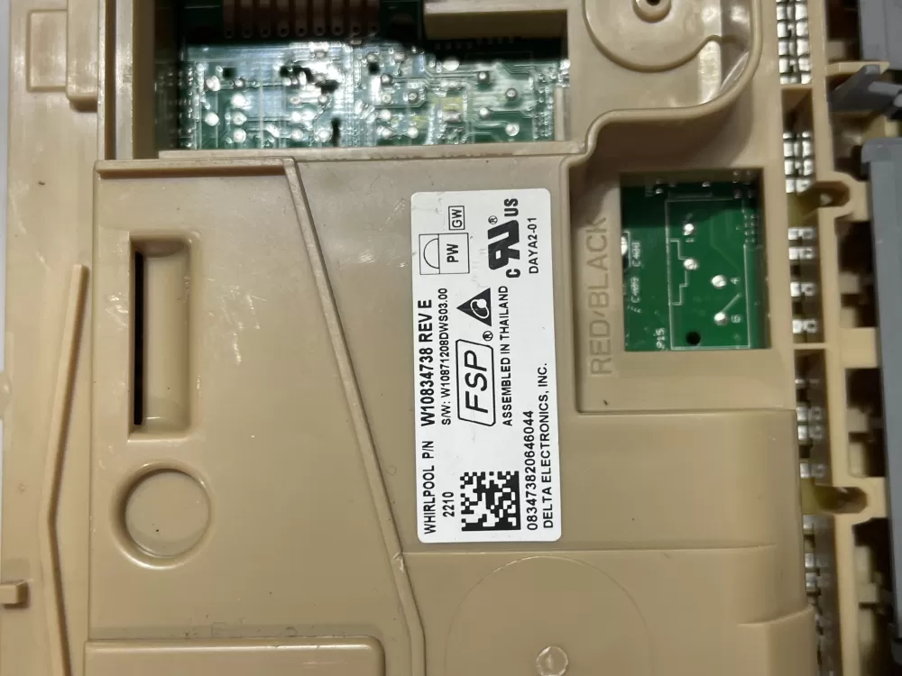 Whirlpool W10834738 W10876147 Dishwasher Control Board AZ190740 | Wm1484