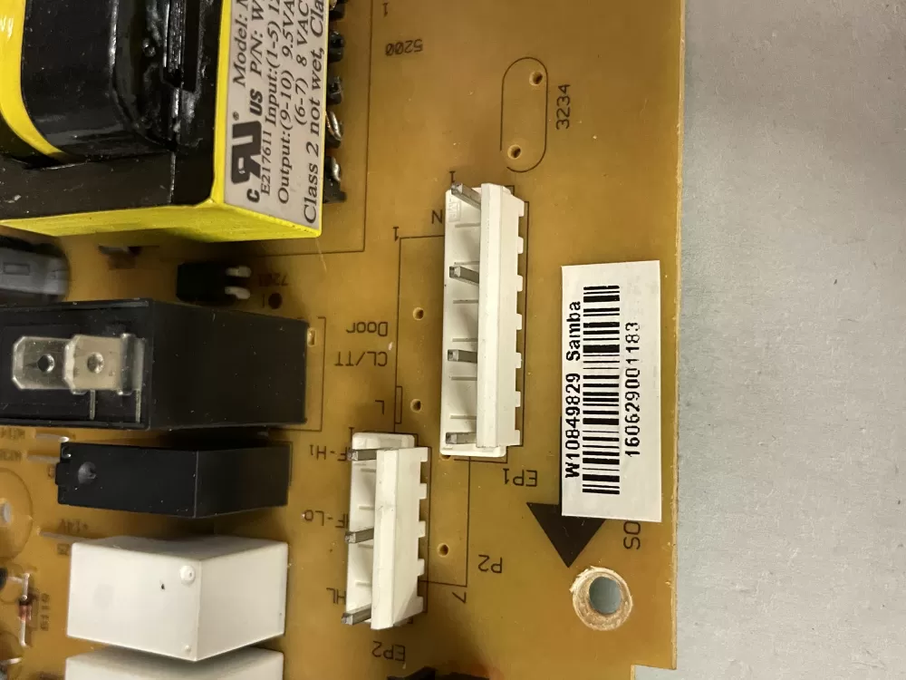 Whirlpool W10849829 Microwave Oven Control Board AZ219735 | Wm1810