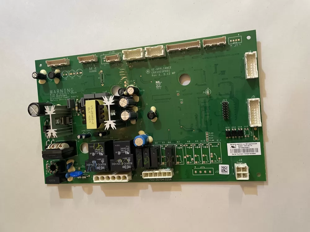 GE 197D8502G501 EBX1425P001 70213070402GA Refrigerator Control Board