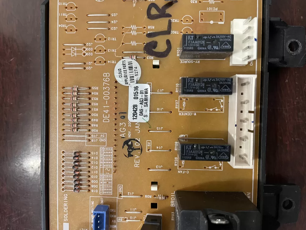 Samsung DE41 00376B DE92 03045H Range Control Board AZ59698 | KMV480