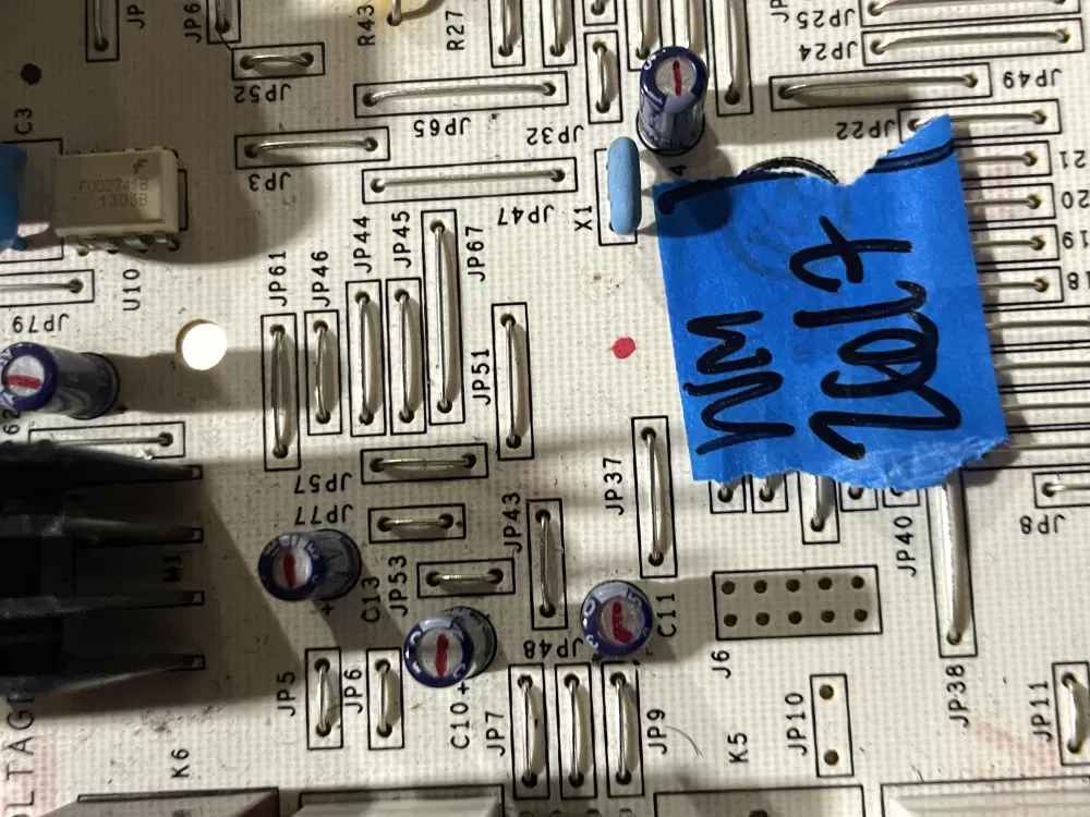 GE 200D6221G028 EBX1110P002 Refrigerator Control Board AZ184205 | Wm2617