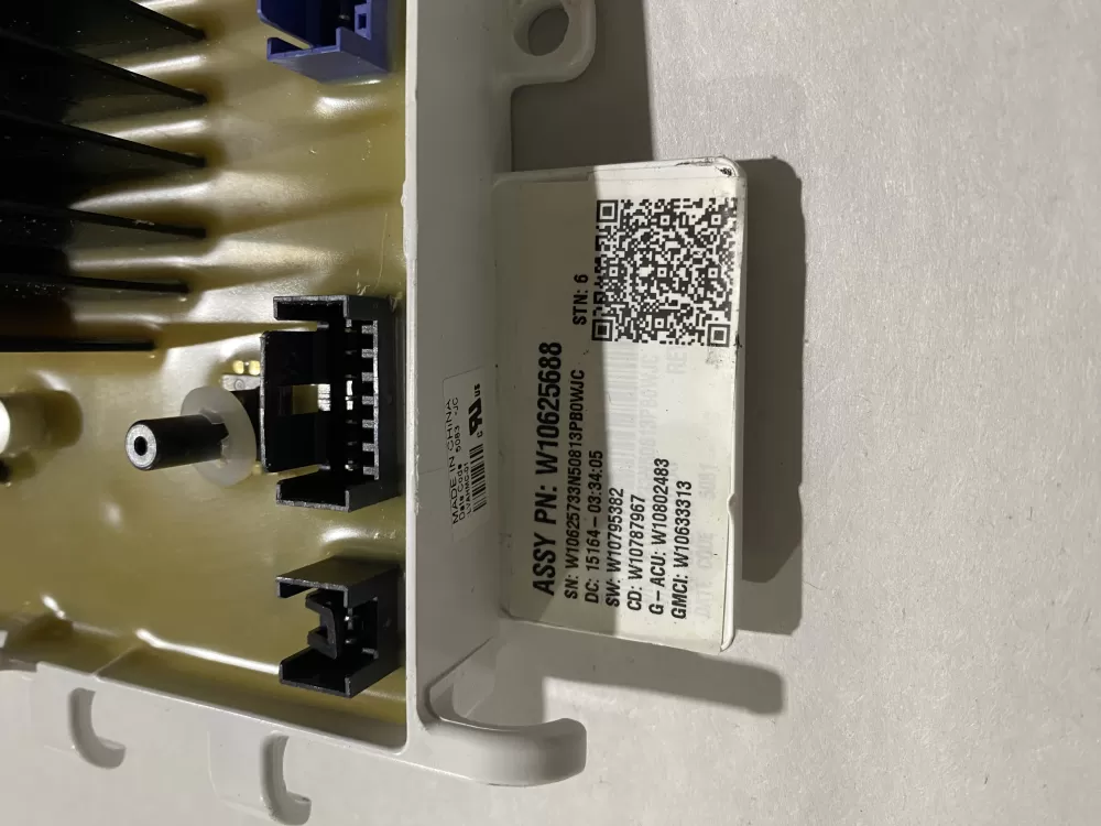 Whirlpool W10625549 W10625688 W10812421 Washer Control Board AZ190699 | BK100