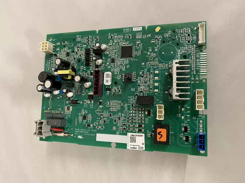 GE 290D1914G101  290D2864GXXX  290D1914G001  WH22X37220  AP7225569  WH22X35597  WH22X32357  WH22X29556  WH22X35137  WH22X36498  WH22X35239  WH22X35497  WH18X28176  WH18X25395  WH18X25896  WH18X26217  WH18X26794  WH18X27754  WH18X28174  WH18X28642  WH22X29349  WH18X24379  WH18X24935  WH18X25298  WH22X28841  WH22X28845 Washer Control Board