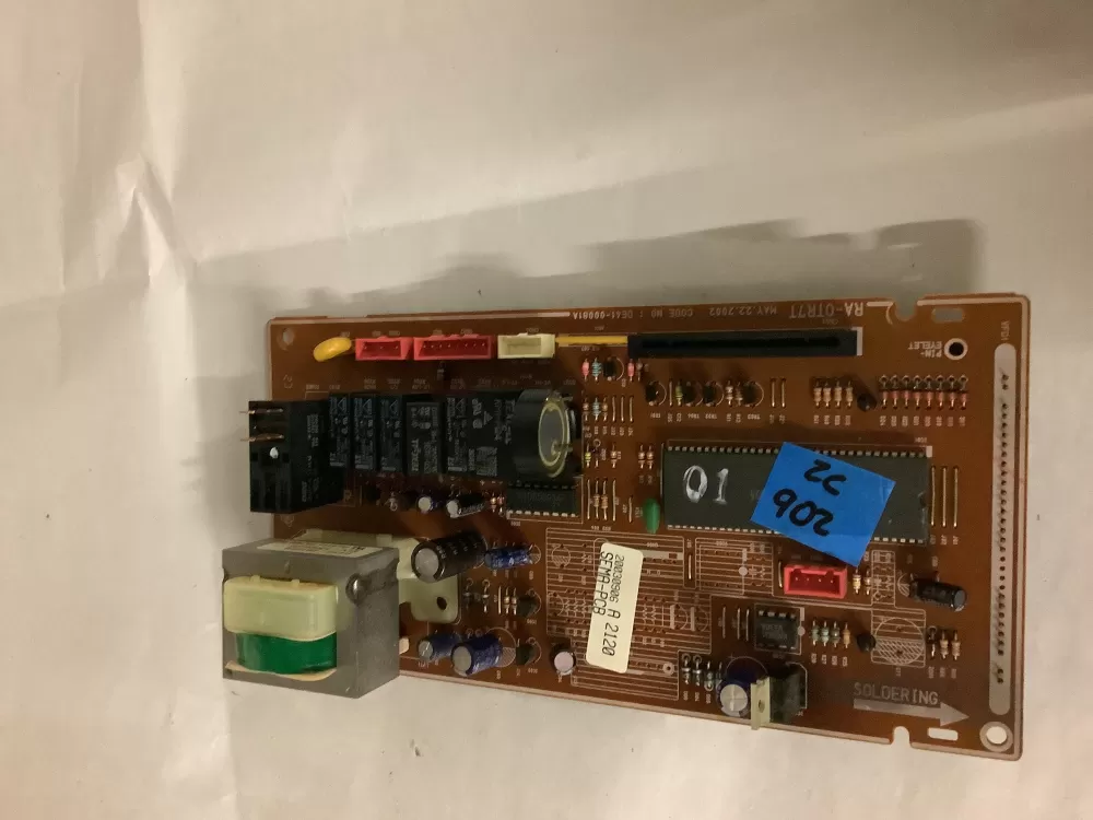 Samsung Microwave Control Board 20030906 AZ208393 | ZC992