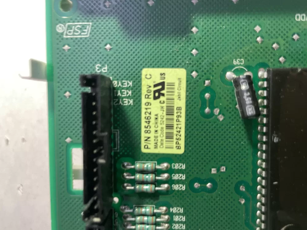 Whirlpool Kenmore WP8546219 3980062 A Dryer Control Board AZ197218 | Wm2727