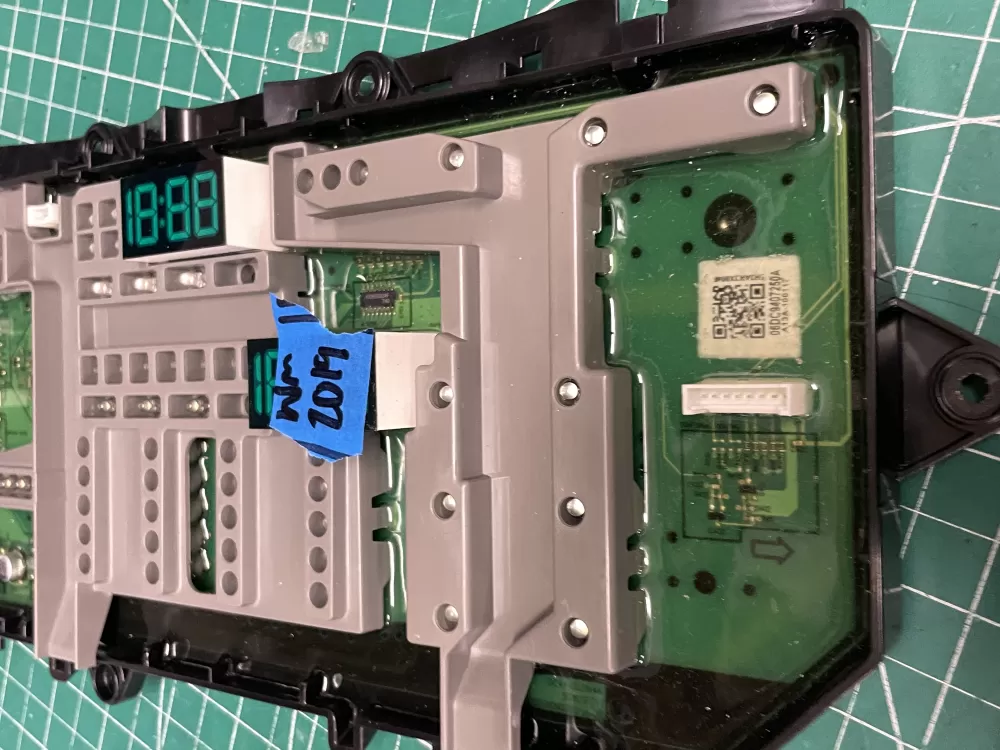 Samsung DC94-07250A Washer Control Board User Interface AZ210328 | Wm2019