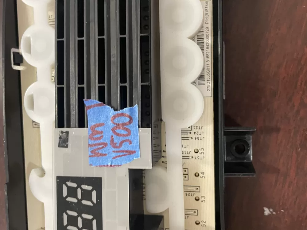 GE 275D1535G011 Washer Control Board AZ55730 | Wmv500