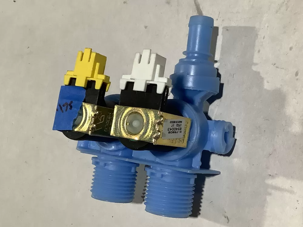 Kenmore  Maytag  Whirlpool 8540043 8540751 WP8540751VP WP8540751 Washer Water Inlet Valve