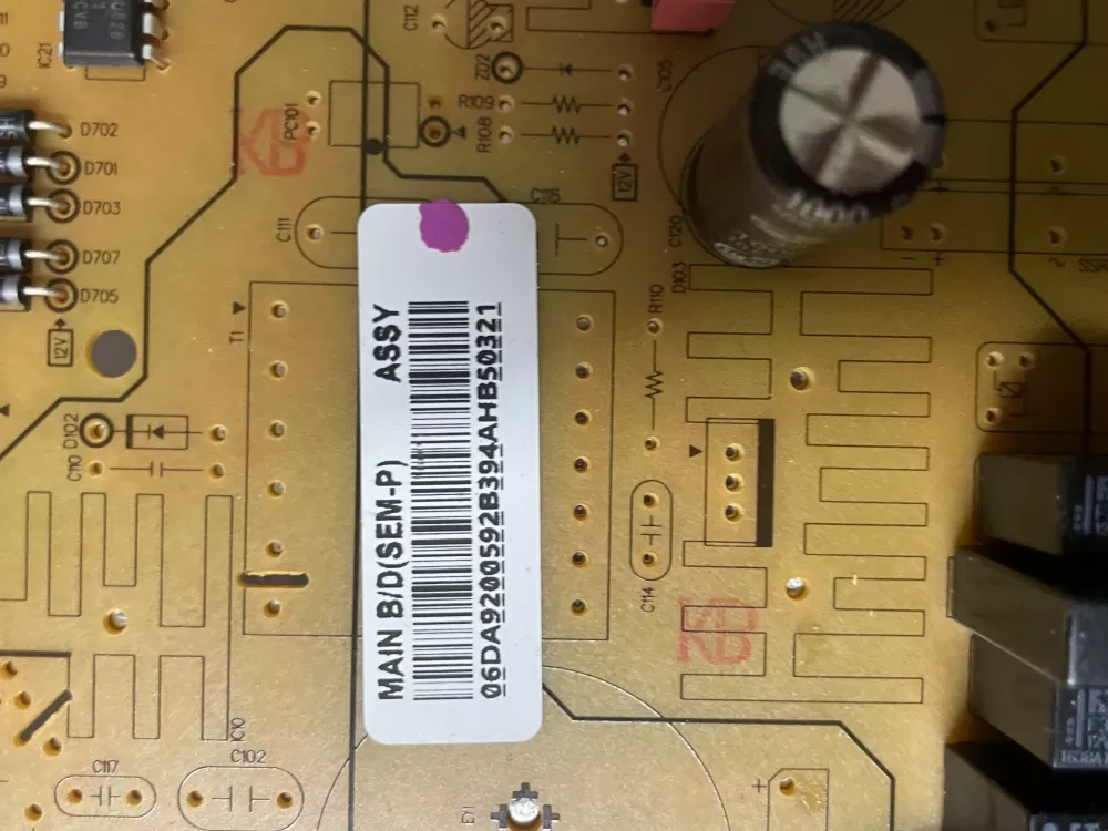 Samsung DA92-00592A DA92-00592B Refrigerator Control Board AZ42851 | Wm1746