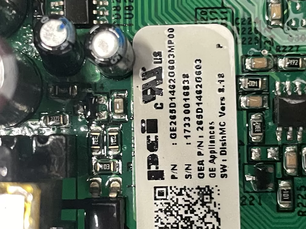 GE 265D1462G603 Dishwasher Control Board AZ17766 | WM1256
