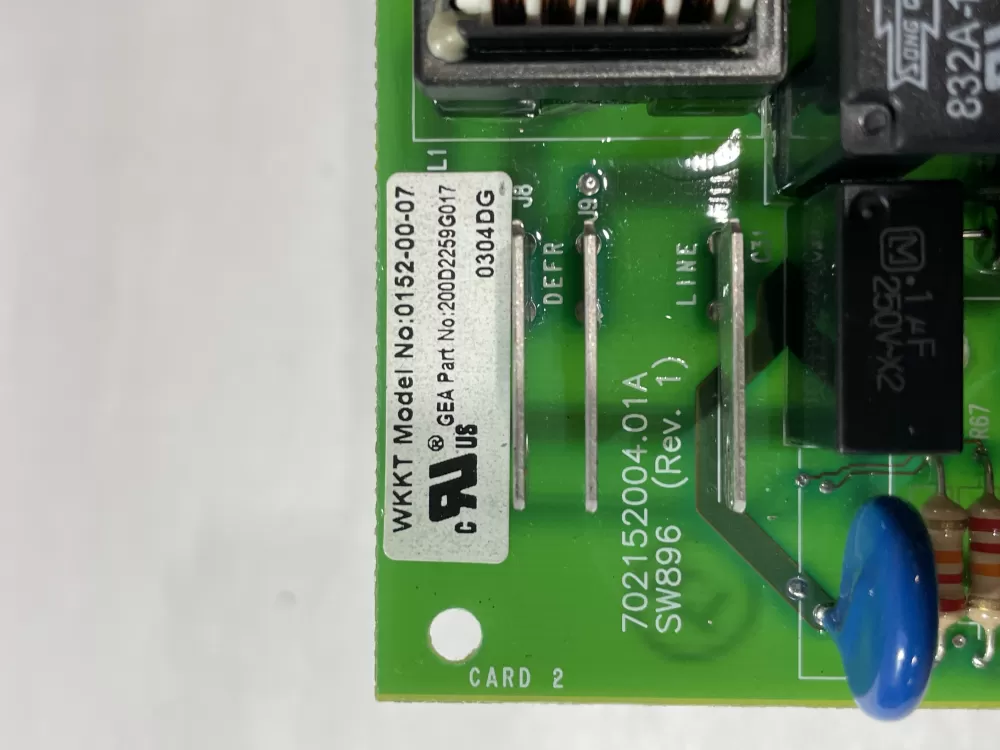 GE 200D6221G028 EBX1110P002 Refrigerator Control Board AZ199808 | Wm2780