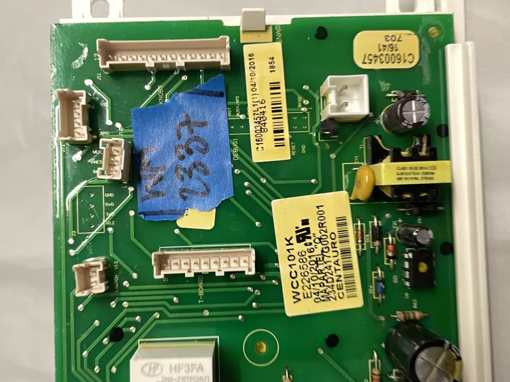 GE Kenmore WH12X20274 E226586 Washer Control Board AZ207908 | Wm2337