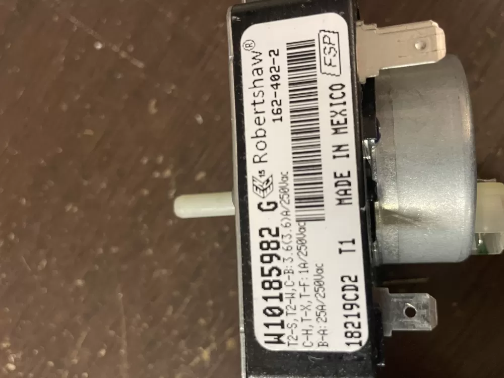 Whirlpool Maytag W10185982 Kenmore WPW10185982VP Dryer Timer AZ48882 | Wm1791