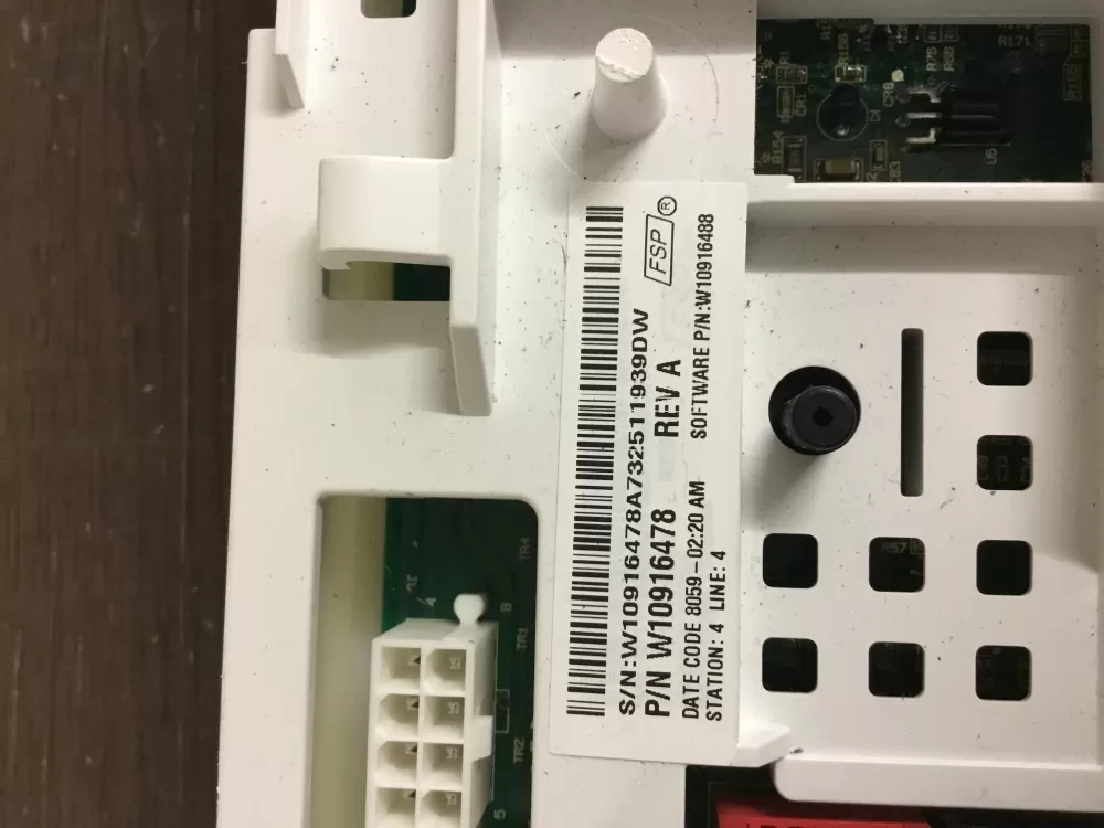 Whirlpool W10803586 W10841364 W10865064 Washer Control Board AZ33454 | NRV367