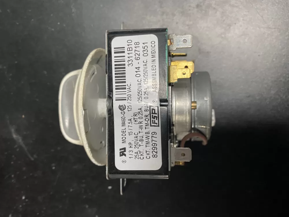 Whirlpool  Maytag  Kenmore  Amana AP6012587 8299779 8299779R WP8299779 PS11745797 Dryer Timer