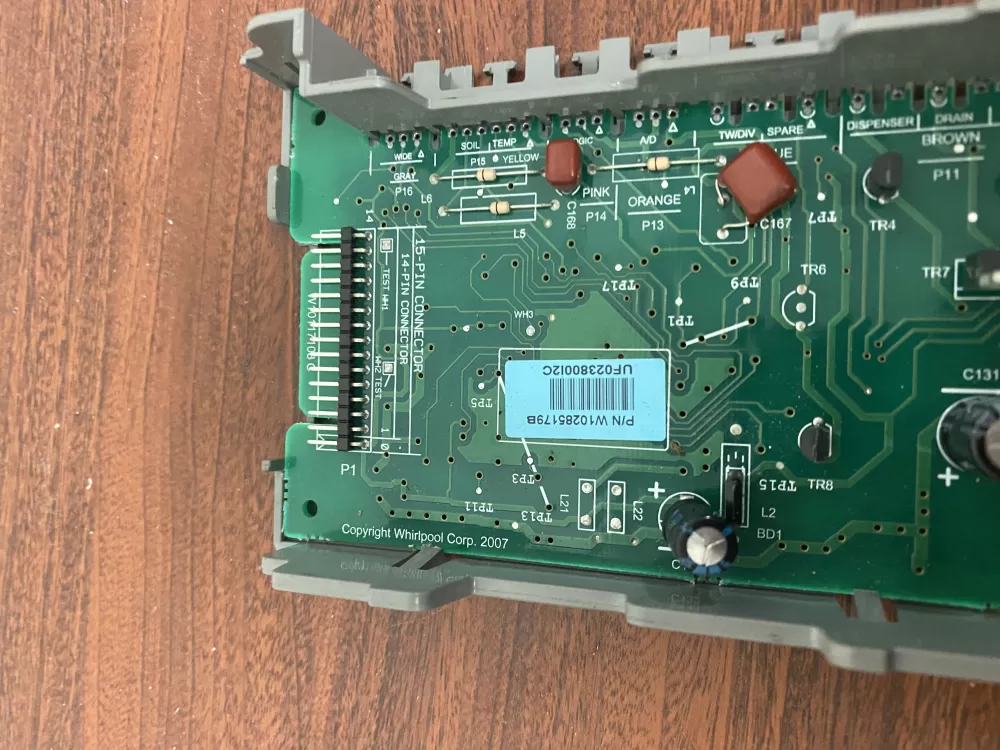 Whirlpool Maytag KitchenAid Kenmore Dishwasher Control Board AZ30180 | BK197