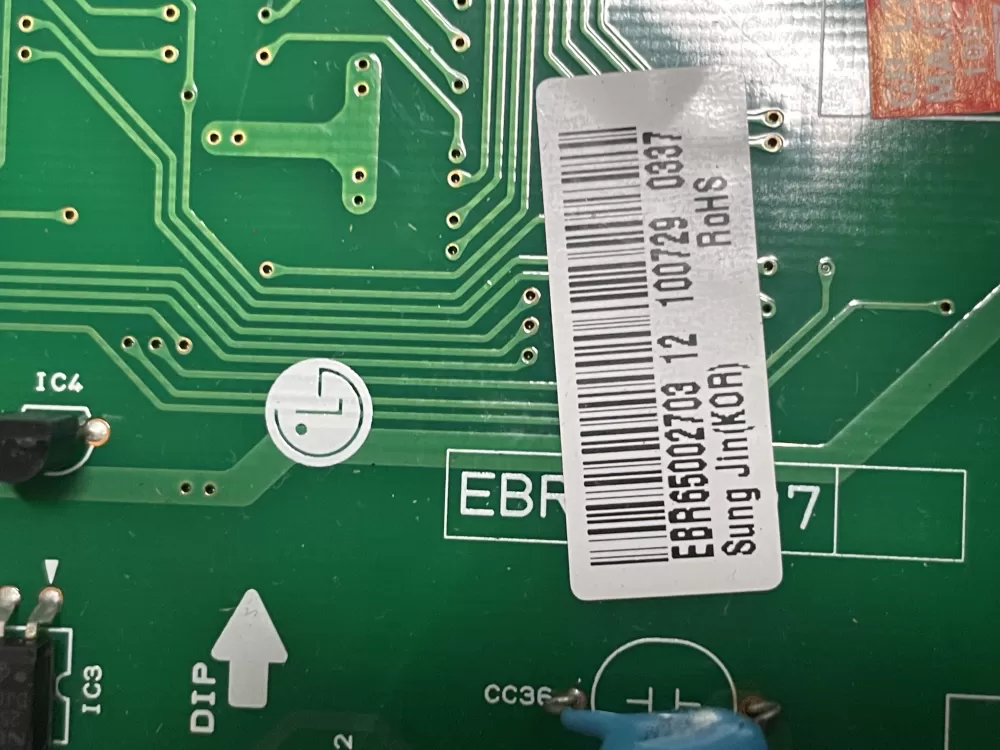 LG Kenmore EBR65002702 EBR65002703 Refrigerator Control Board AZ12865 | 1176