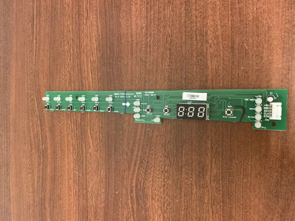 Frigidaire  Avanti 17176000021062 Dishwasher Control