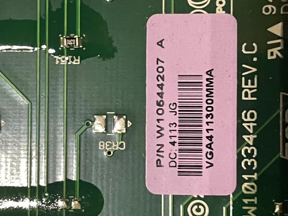 Whirlpool W10544207 Washer Board Control AZ30065 | WM947