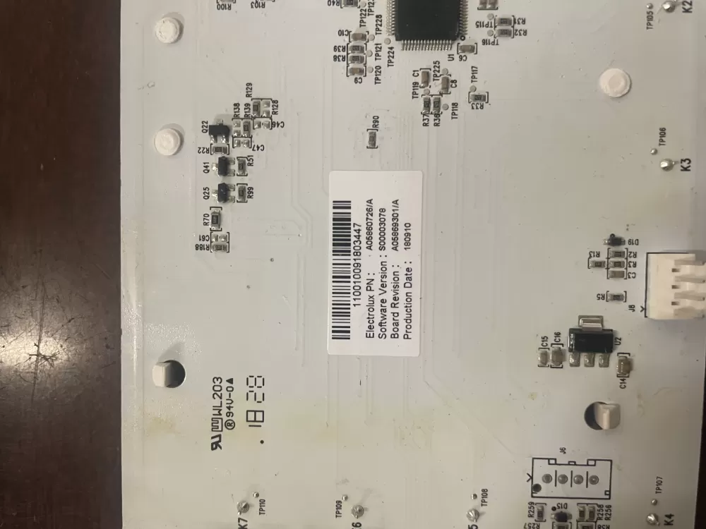 Frigidaire A05860726/A Refrigerator Control Board Display AZ47578 | KM1623