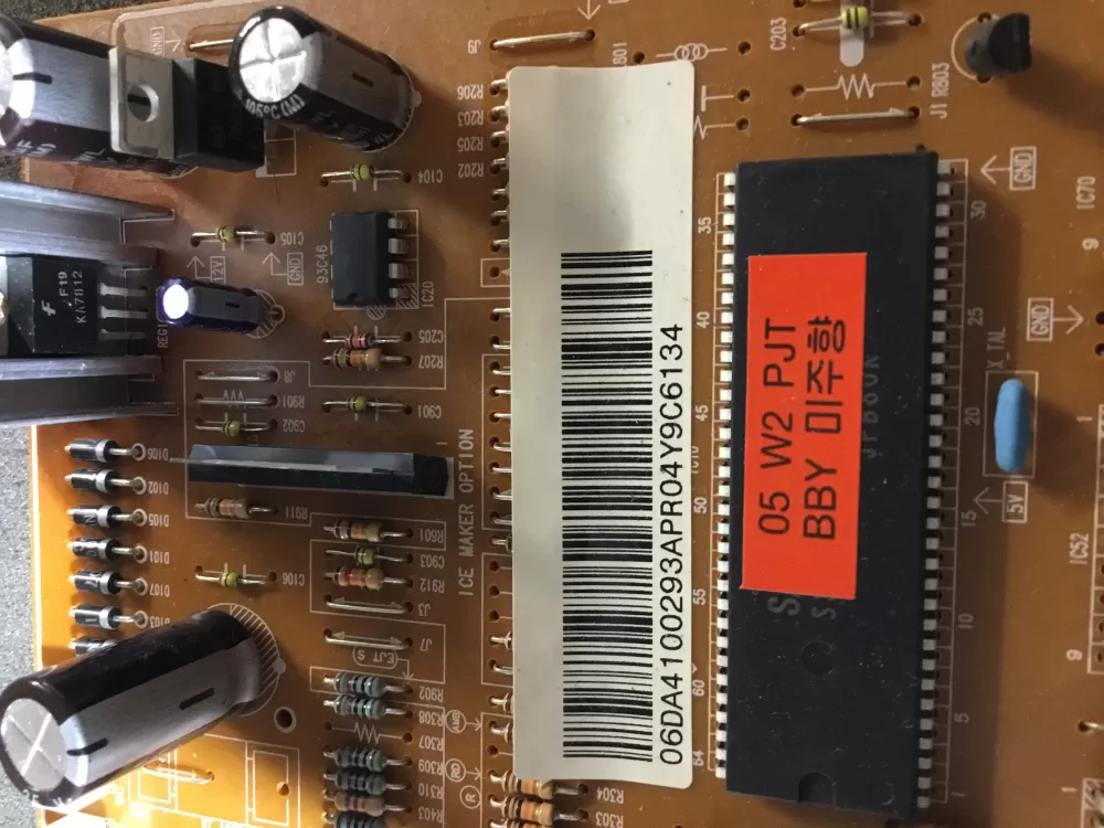 Samsung DA41 00292A 00293A Refrigerator Control Board AZ101348 | NR609