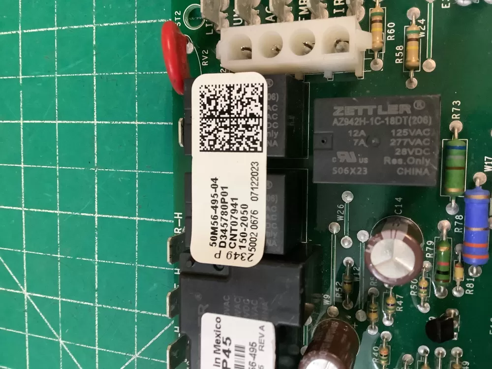 Trane Emerson D345780P01 50M56-495-04 Furnace Control Board AZ217359 | NR1791