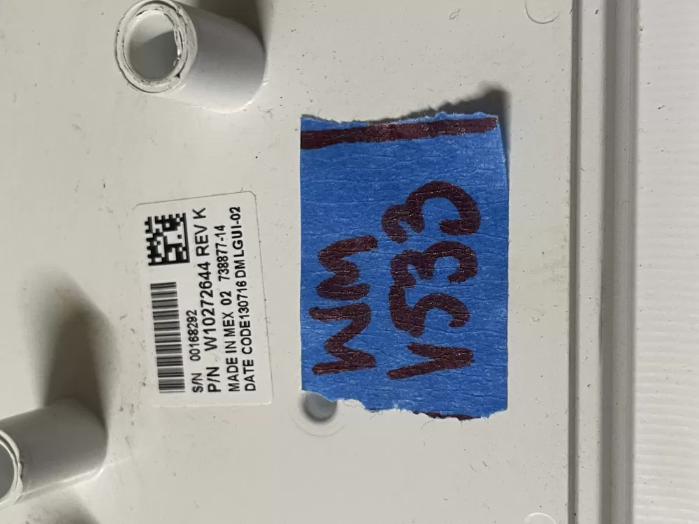 Whirlpool Maytag W10272644 WPW10272644 PS11751603 Dryer Control AZ53136 | Wmv533