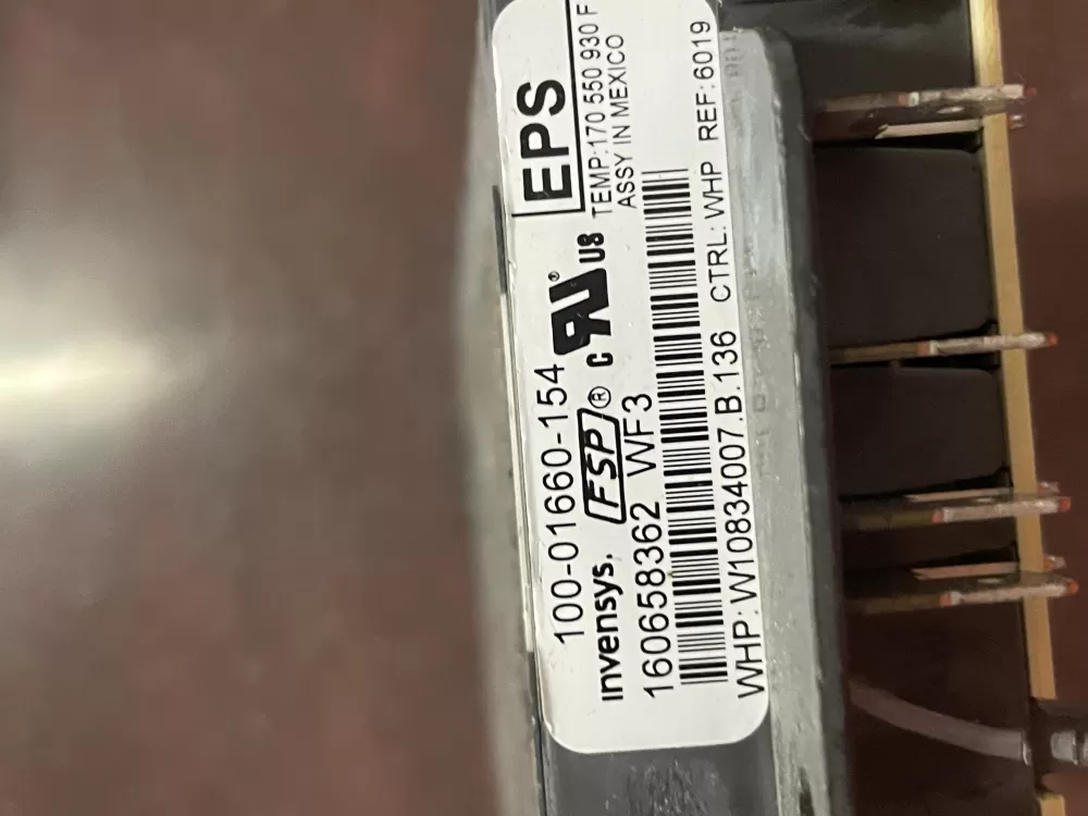 Whirlpool W10834007 Range Control Board AZ40698 | Wmv401