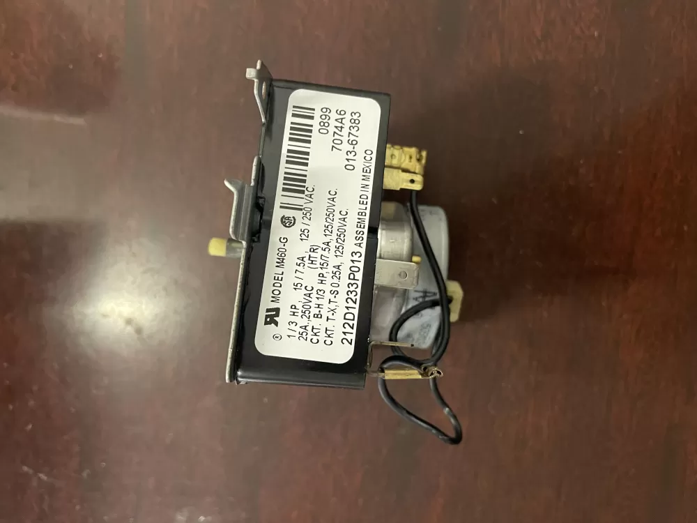GE 212D1233P013 WE4M365 Dryer Timer AZ50505 | KM1830