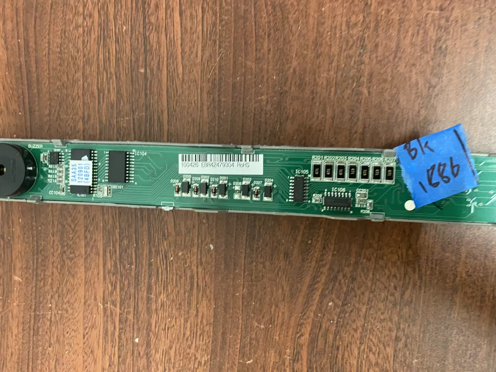 LG Kenmore EBR42479304 Refrigerator Control Board AZ53992 | BK1886