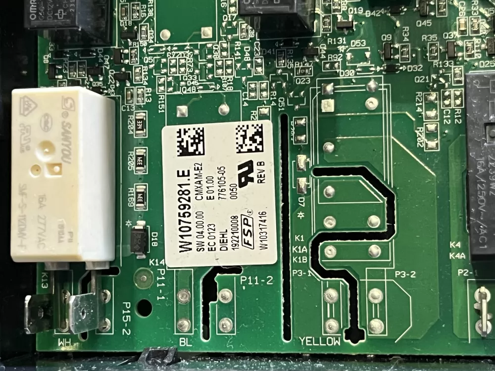 Whirlpool W10453979 W10759281 Range Control Board AZ42943 | 252