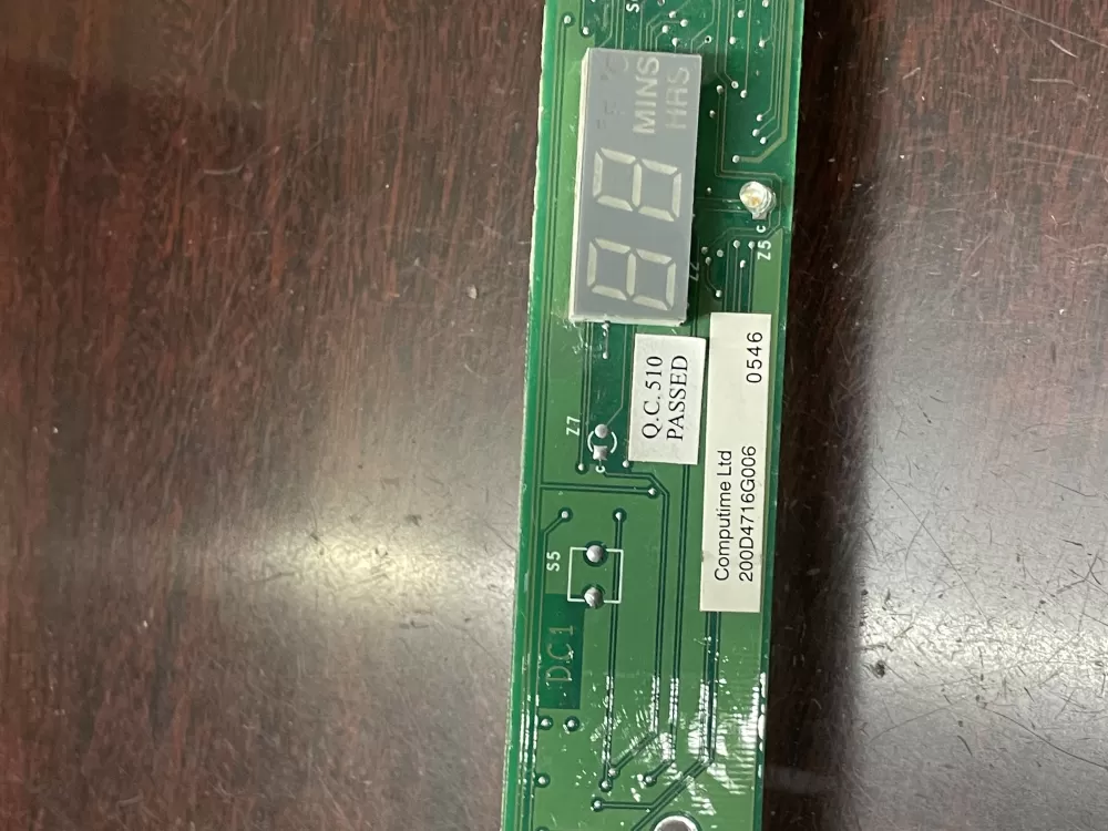 GE 200D4716G006 Refrigerator User Interface Control Board AZ31507 | KM124