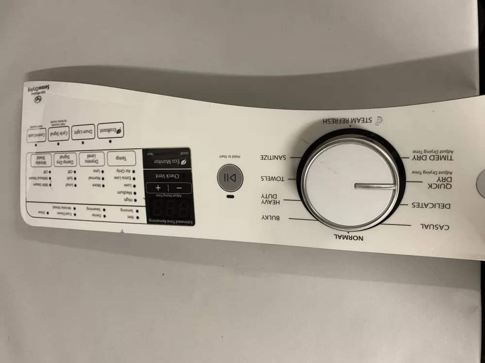 Whirlpool W10433148 W10750356 W10838287 PS11727966 Dryer Panel