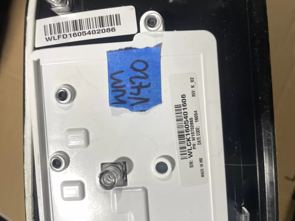 Whirlpool W10702865 W10870768 Washer Control Board Panel AZ87195 | Wmv420