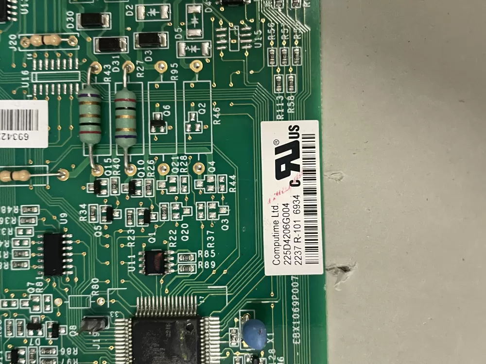 GE Control Board 225D4206G004 EBX1069P007 WR55X11080 Fridge AZ220117 | Wm1979