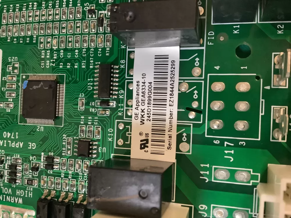 GE 245D1899G004 Refrigerator Control Board AZ220385 | NR2062