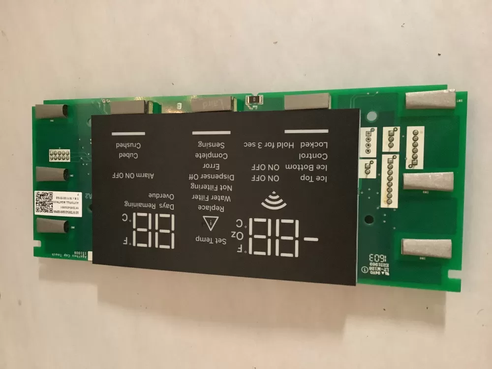 GE 197D8543G001 Refrigerator Control Board Dispenser