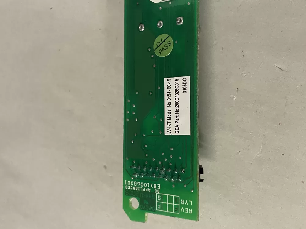 GE Refrigerator Display Control Board AZ224354 | Wm855