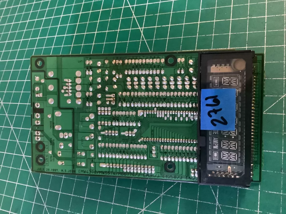 GE 00AE78574 MW4370  MW5574  Microwave Control Board AZ210191 | NR2761. 