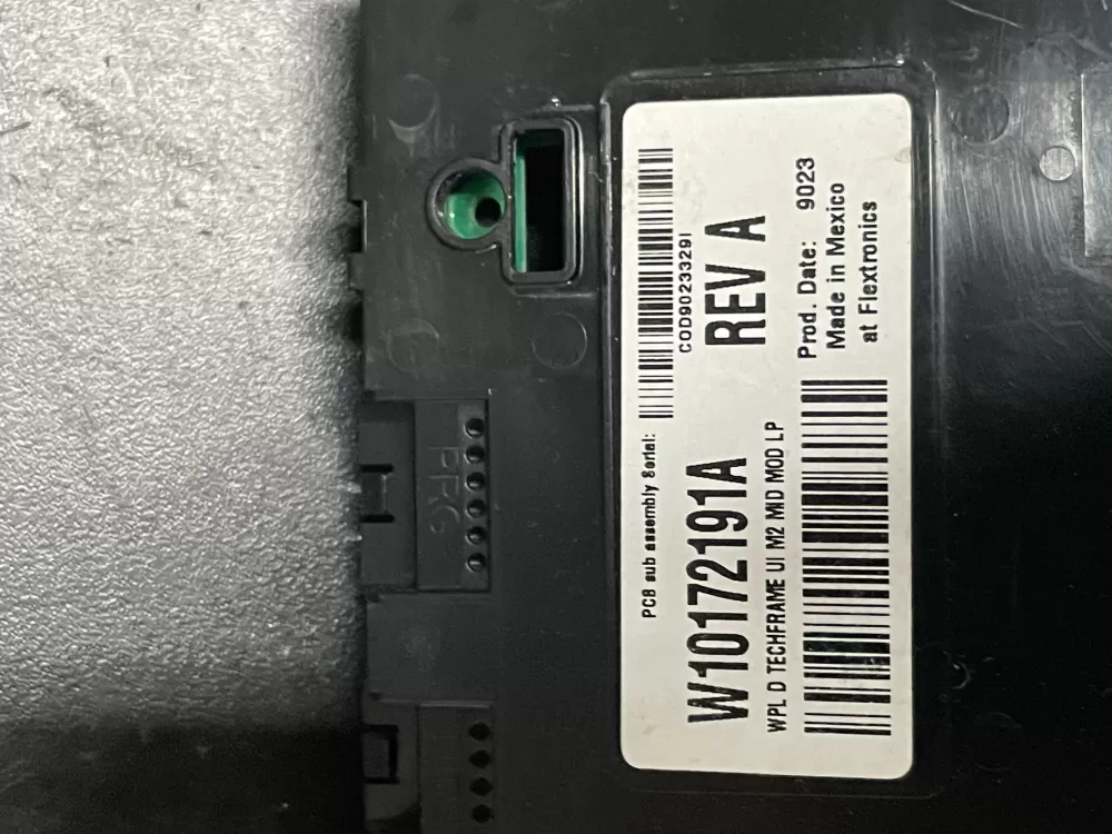 Whirlpool W10172191 W10031410 Dryer Control Board AZ13122 | 607