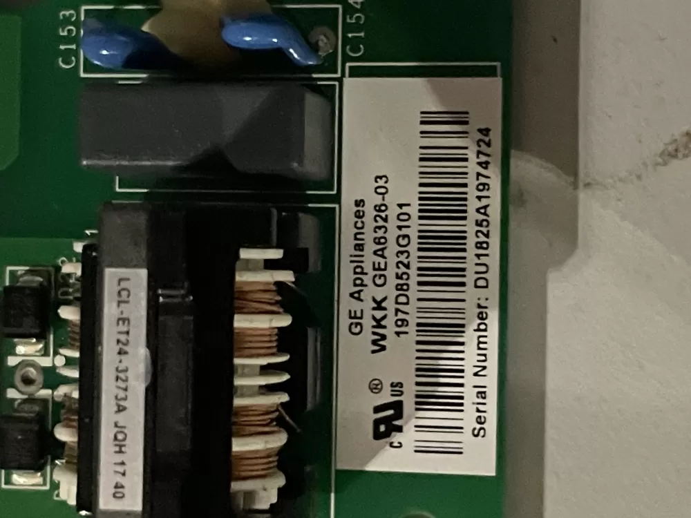 GE 197D8523G101 70213260402GA MB6075LLC Refrigerator Control AZ34611 | Wm72