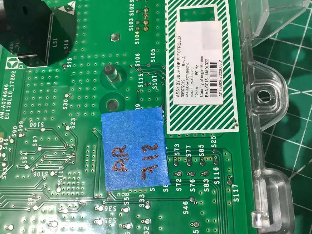 Frigidaire dryer control board AZ196688 | AR712