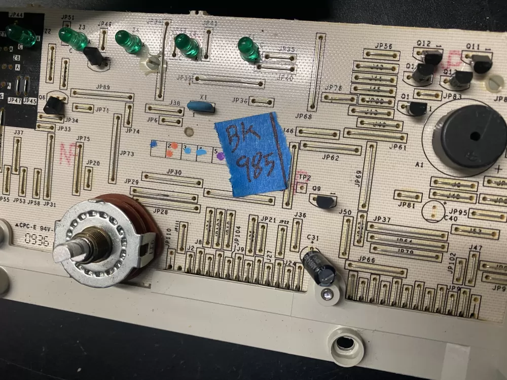 GE 175D5261G023 EBX1129P004 WH12X10439 Washer Control Board AZ17244 | BK985