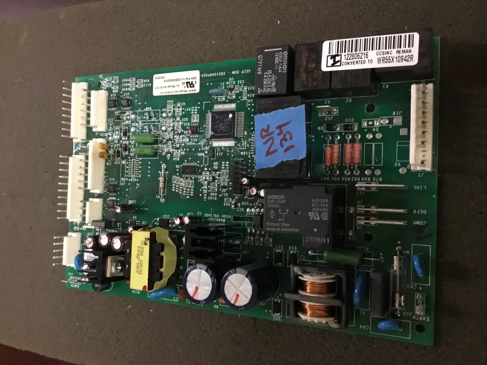 GE WR55X10942 WR55X10942C Refrigerator Control Board AZ100684 | NR134